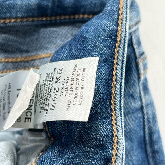 DL1961 Florence Instasculpt Cropped Jeans Women 27 Stretch Denim Skinny Leg Blue - Picture 14 of 14